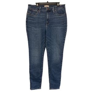 Madewell Curvy High-Rise Skinny Denim Jeans Size 33 NWT #2580